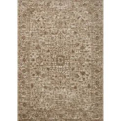 Neutral Sorrento Medallion Area Rug, 5x7