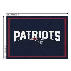 New England Patriots Area Rug, 4x6