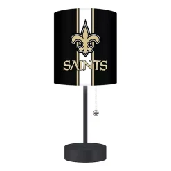 New Orleans Saints Charging Table Lamp