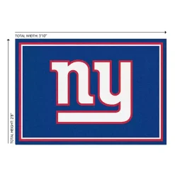New York Giants Area Rug, 3x4
