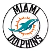 NFL Miami Dolphins Wrought Iron Wall Plaque