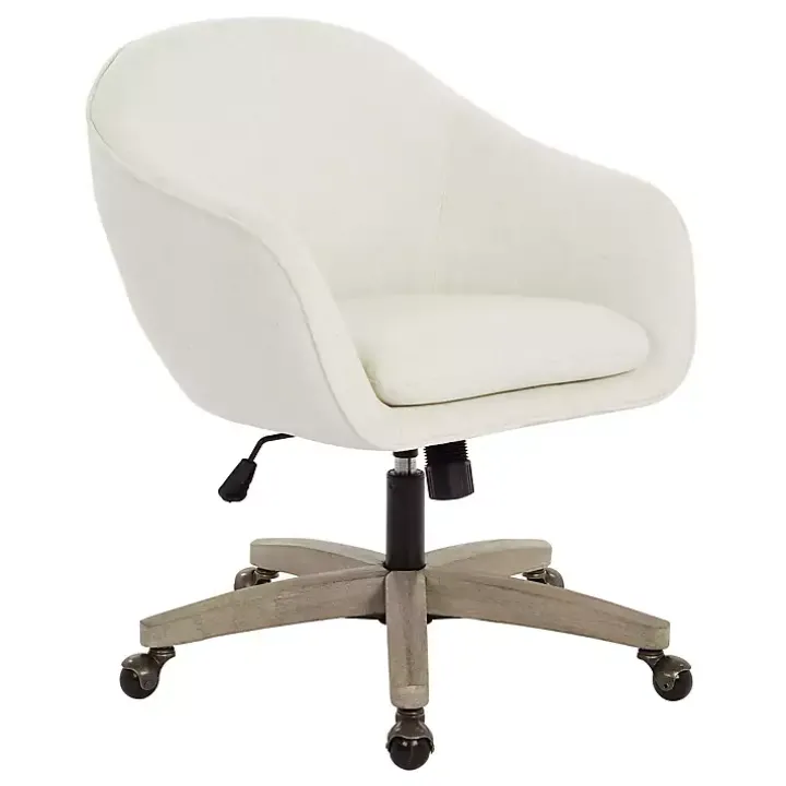 Nora Linen Office Chair