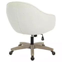 Nora Linen Office Chair
