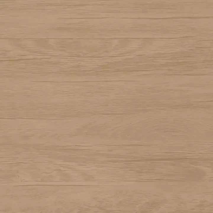 Oak Wood Simple Grooved Handle 6-Drawer Dresser