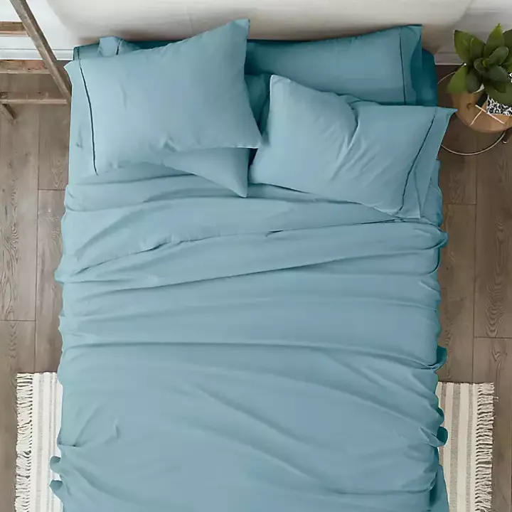 Ocean Blue 6-pc. Queen Sheet Set