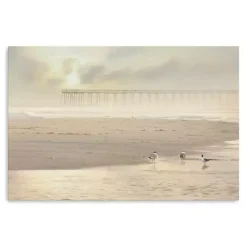 Ocean City Pier Canvas Art Print