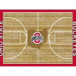 Ohio State Courtside Area Rug, 4x6