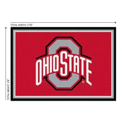 Ohio State University Area Rug, 3x4