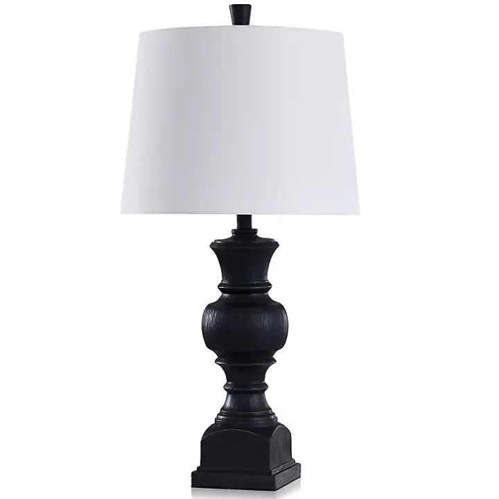 Onyx Wood Grain Table Lamp