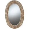 Oval Elwyn Seagrass Wall Mirror