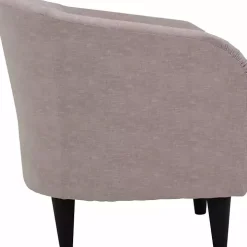 Pale Rose Aston Barrel Accent Chair