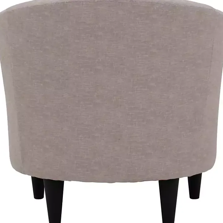 Pale Rose Aston Barrel Accent Chair