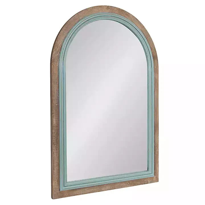 Palmer Arch Wood Wall Mirror