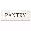 Pantry Script Canvas Art Print