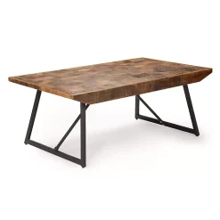 Parquet Willa Metal Base Coffee Table