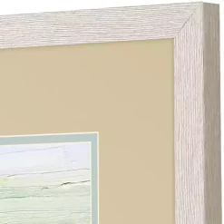 Pastel Beach Umbrella Framed Art Prints, Set of 2
