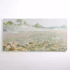 Pastel Meadow Canvas Art Print