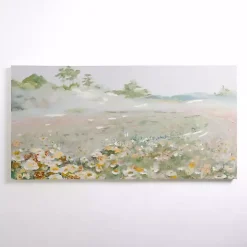 Pastel Meadow Canvas Art Print