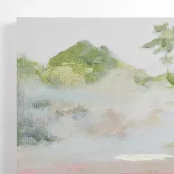 Pastel Meadow Canvas Art Print