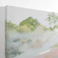Pastel Meadow Canvas Art Print