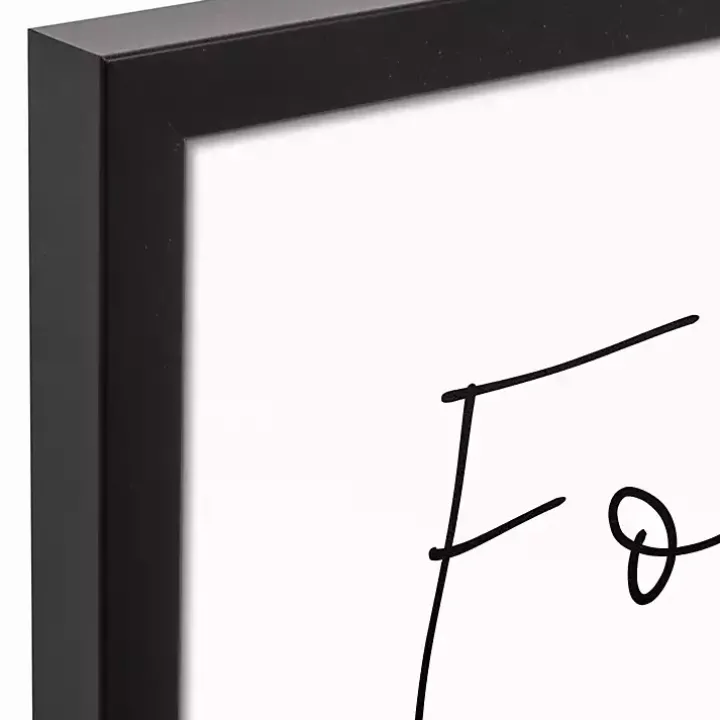 Personalized Forever and Ever Canvas Wall Plaque