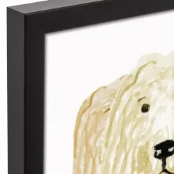 Personalized Golden Doodle Canvas Wall Plaque