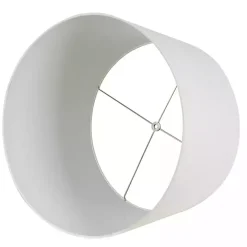 Pewter Pillar Round Floor Lamp