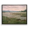 Pink Sky Landscape Framed Art Print