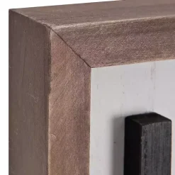 Popped Letter Home Plaque