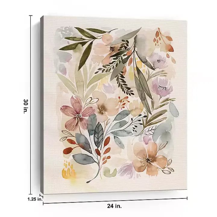 Potpourri Watercolor II Canvas Art Print