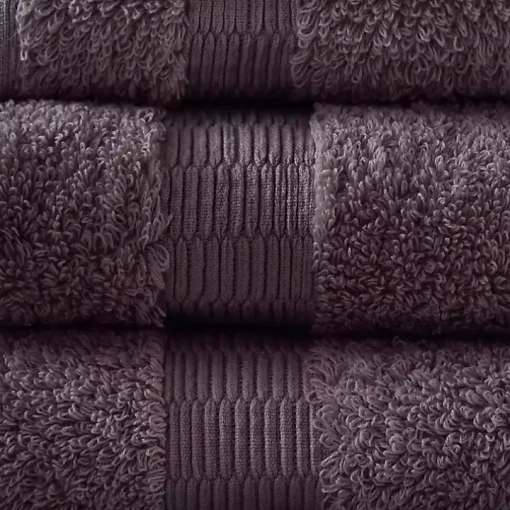 Purple Egyptian Cotton 6-pc. Towel Set