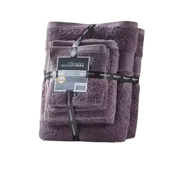 Purple Egyptian Cotton 6-pc. Towel Set