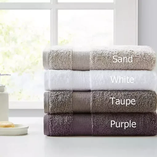 Purple Egyptian Cotton 6-pc. Towel Set