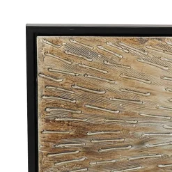 Radial Sunburst Framed Canvas Art Print