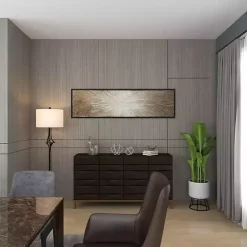 Radial Sunburst Framed Canvas Art Print