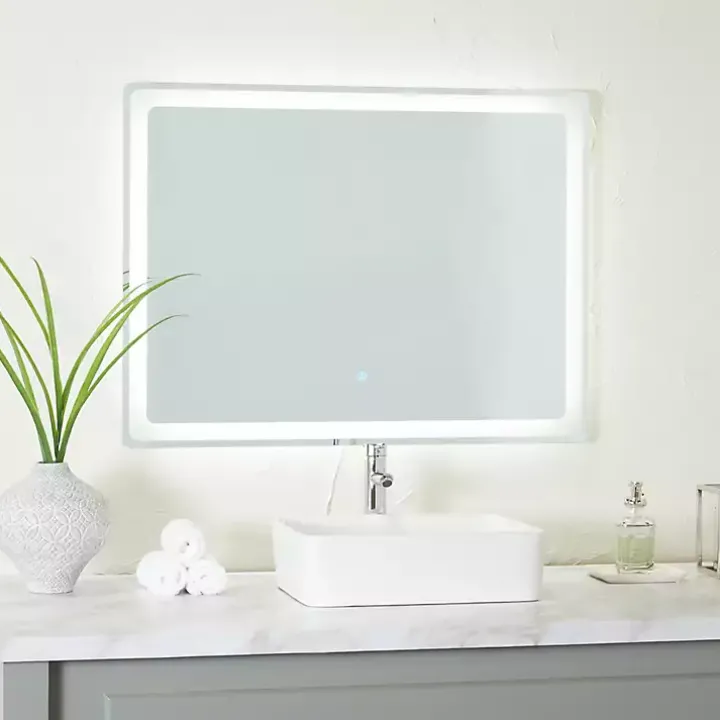 Rectangular LED Wall Mirror