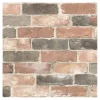 Red Reclaimed Brick Peel & Stick Wallpaper
