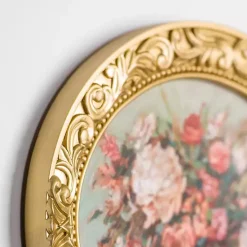 Renaissance Floral Framed Art Print