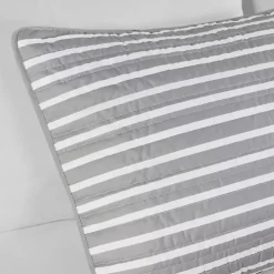 Reversible Stripes 5-pc. Full/Queen Quilt Set