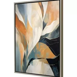 Rhythms of Flow I Framed Canvas Art Print