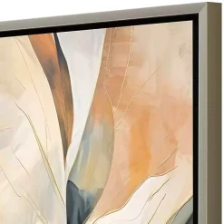 Rhythms of Flow I Framed Canvas Art Print