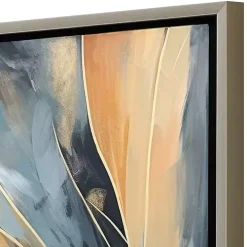 Rhythms of Flow II Framed Canvas Art Print