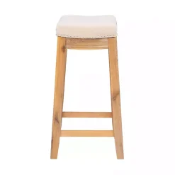 Riverdale Acacia Wood Counter Stool