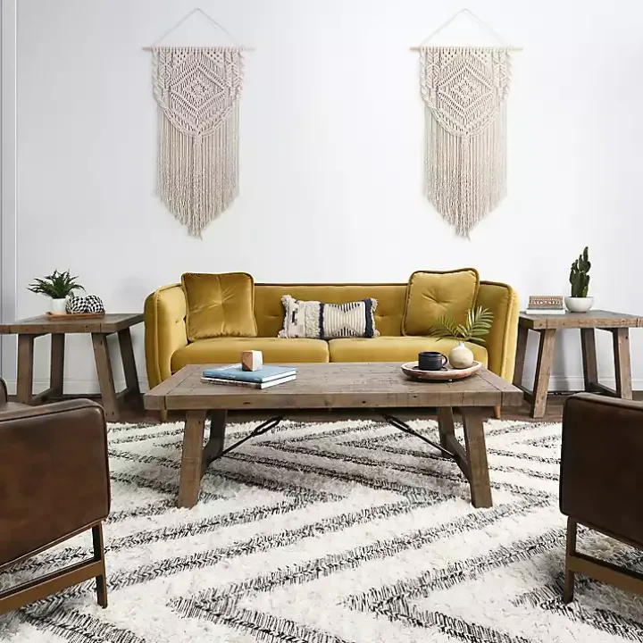 Roane Gray Reclaimed Pine Coffee Table