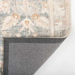 Rosette Denim Area Rug, 7x9