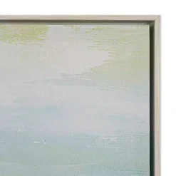 Rough Tide Framed Canvas Art Print