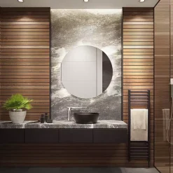 Round Ashden LED Wall Mirror