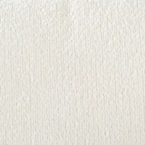 Round Cream Boucle Swivel Accent Chair