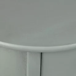 Round Gray Beckly Accent Table