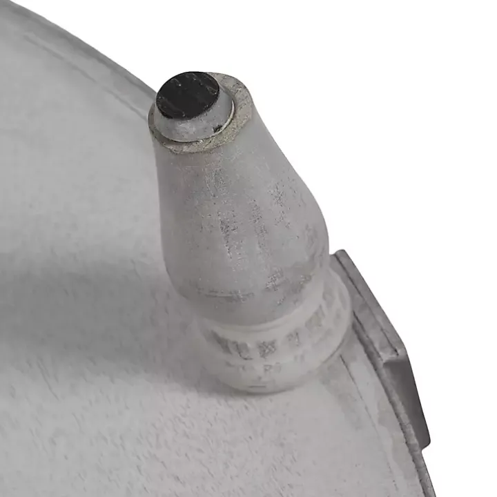 Round Gray Bellport Coffee Table